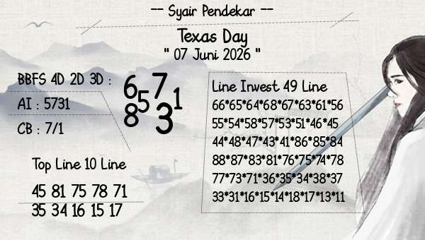 Syair Pendekar - Texas Day