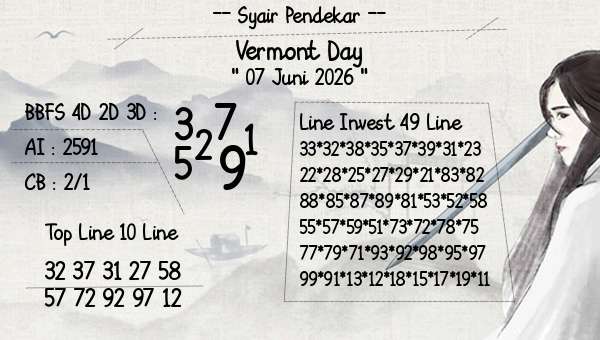 Syair Pendekar - Vermont Day