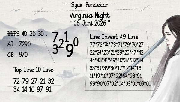 Syair Pendekar - Virginia Night