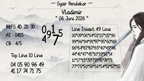 Syair Pendekar - Vladimir