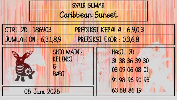 SYAIR SEMAR - Caribbean Sunset