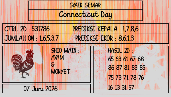 SYAIR SEMAR - Connecticut Day