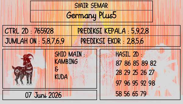 SYAIR SEMAR - Germany Plus5