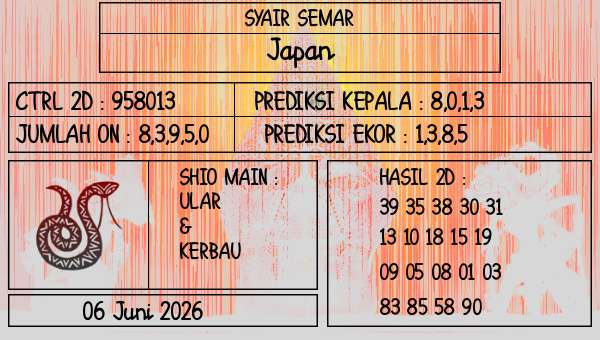 SYAIR SEMAR - Japan