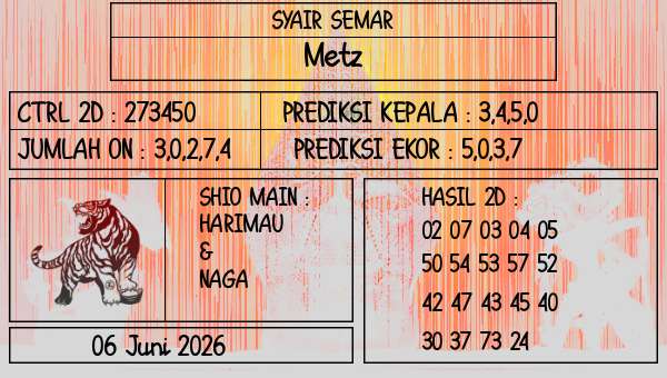 SYAIR SEMAR - Metz