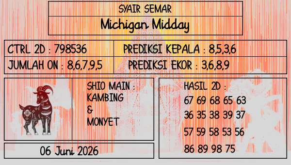 SYAIR SEMAR - Michigan Midday