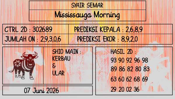 SYAIR SEMAR - Mississauga Morning