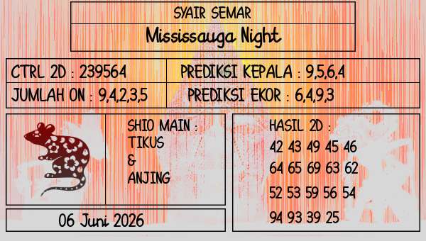 SYAIR SEMAR - Mississauga Night