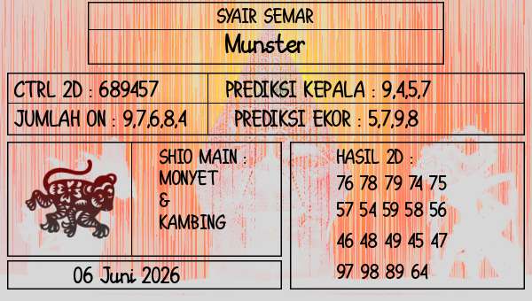 SYAIR SEMAR - Munster