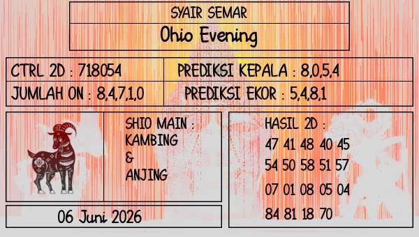 SYAIR SEMAR - Ohio Evening