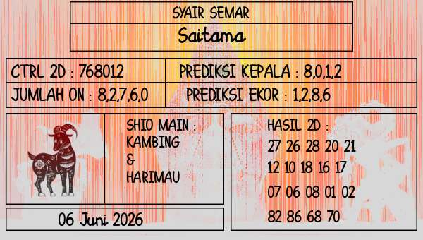 SYAIR SEMAR - Saitama