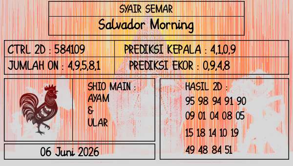 SYAIR SEMAR - Salvador Morning