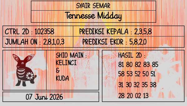 SYAIR SEMAR - Tennesse Midday