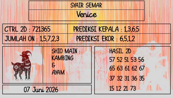 SYAIR SEMAR - Venice
