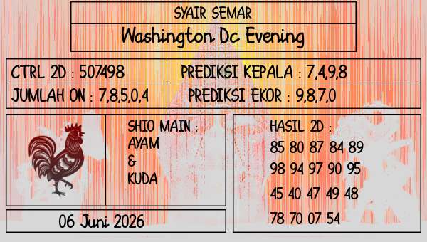 SYAIR SEMAR - Washington Dc Evening