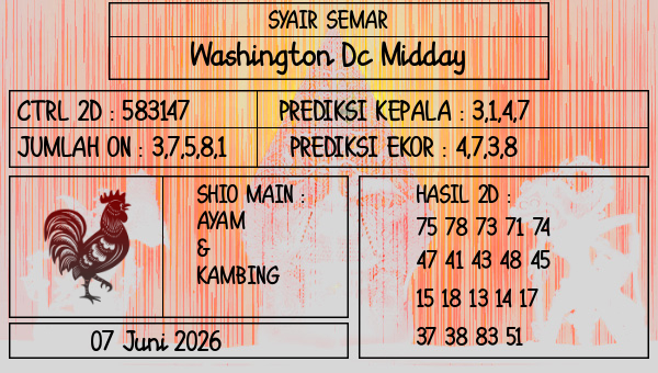 SYAIR SEMAR - Washington Dc Midday