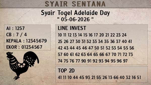  - Syair Togel Adelaide Day