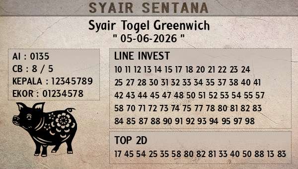  - Syair Togel Greenwich