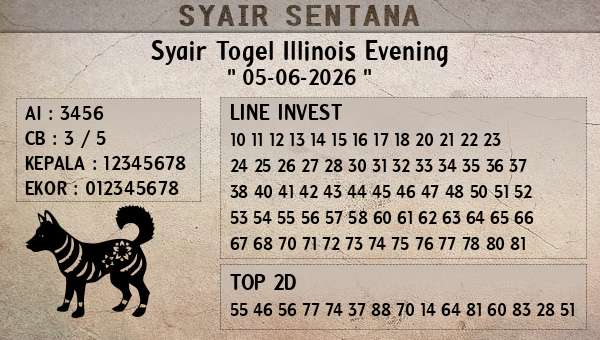  - Syair Togel Illinois Evening