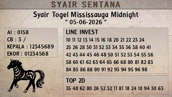  - Syair Togel Mississauga Midnight