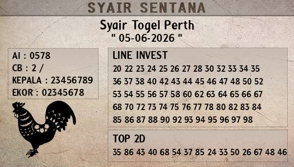  - Syair Togel Perth