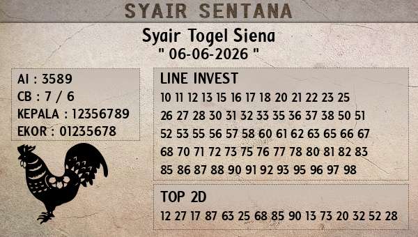 - Syair Togel Siena