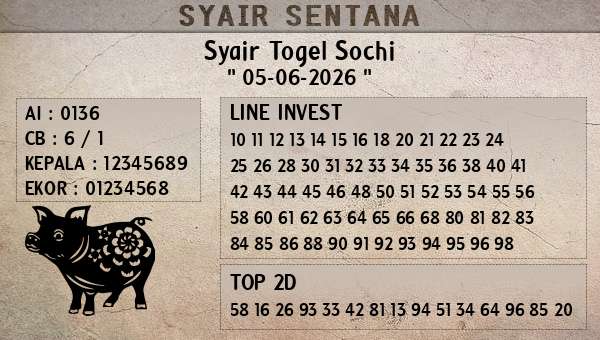  - Syair Togel Sochi