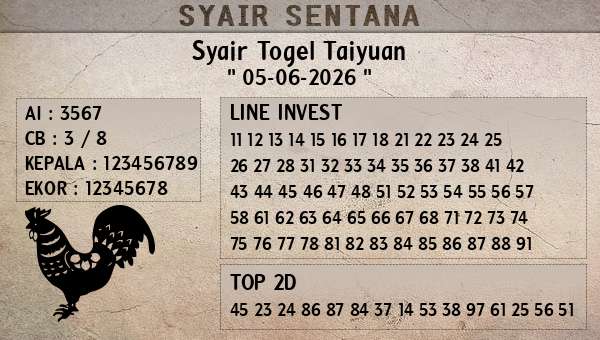  - Syair Togel Taiyuan