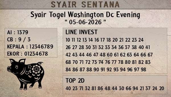  - Syair Togel Washington Dc Evening