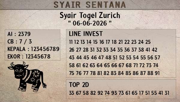  - Syair Togel Zurich