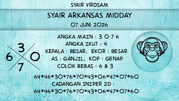 Syair Virdsam - Syair Arkansas Midday
