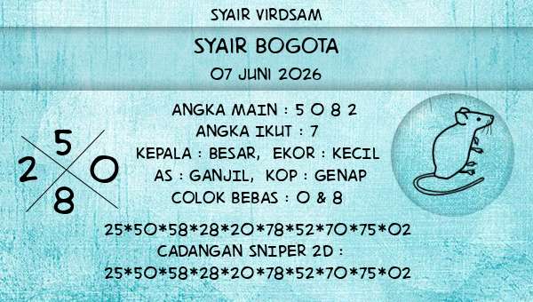 Syair Virdsam - Syair Bogota