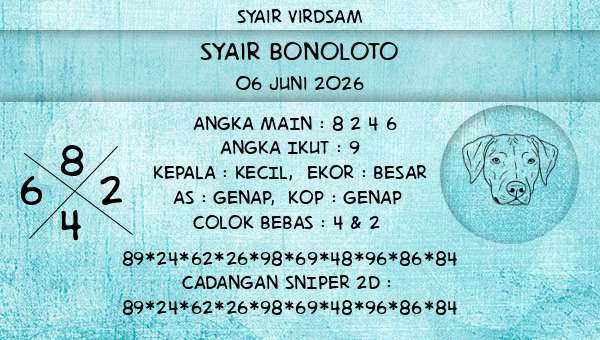 Syair Virdsam - Syair Bonoloto