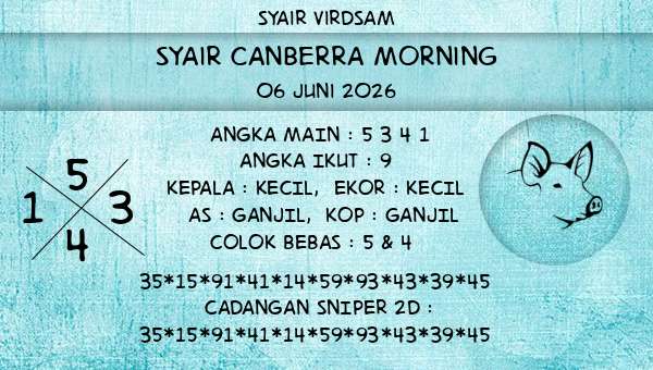 Syair Virdsam - Syair Canberra Morning