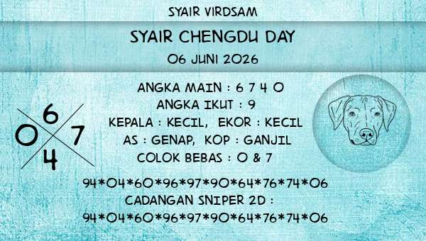Syair Virdsam - Syair Chengdu Day