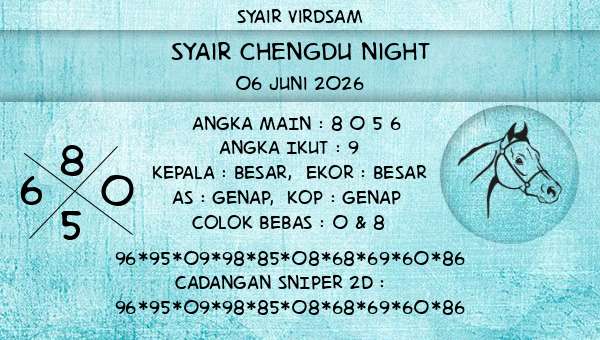 Syair Virdsam - Syair Chengdu Night