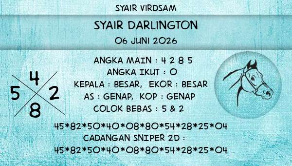 Syair Virdsam - Syair Darlington
