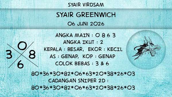 Syair Virdsam - Syair Greenwich