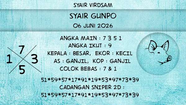 Syair Virdsam - Syair Gunpo