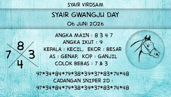 Syair Virdsam - Syair Gwangju Day
