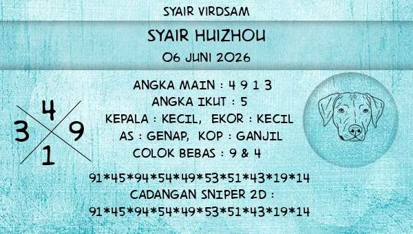 Syair Virdsam - Syair Huizhou