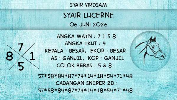 Syair Virdsam - Syair Lucerne