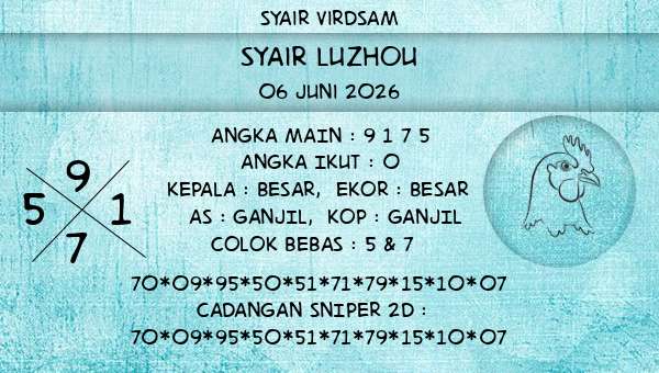 Syair Virdsam - Syair Luzhou