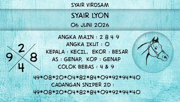 Syair Virdsam - Syair Lyon