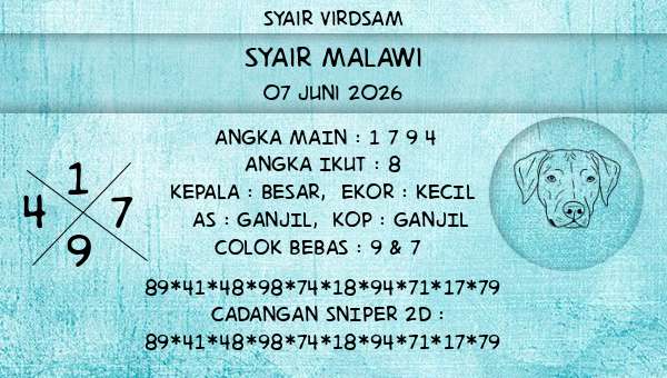 Syair Virdsam - Syair Malawi