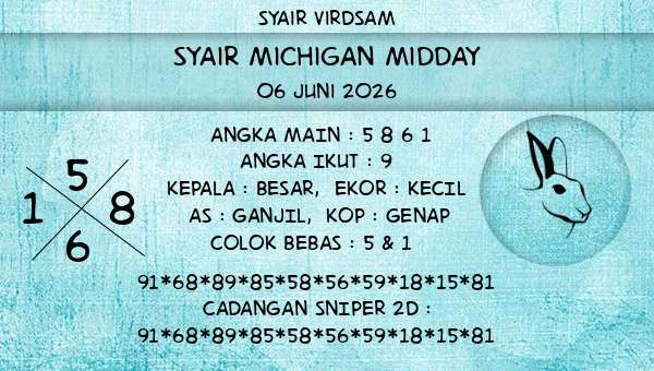 Syair Virdsam - Syair Michigan Midday