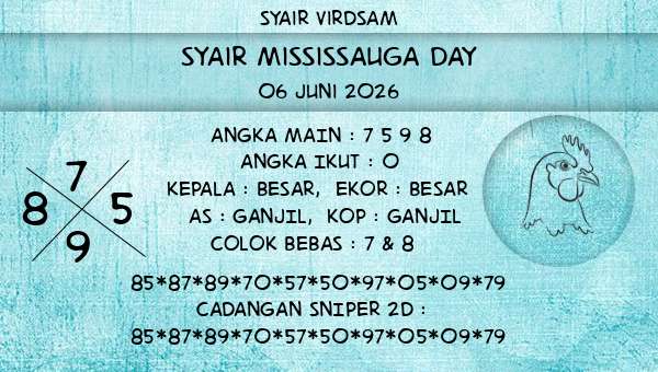 Syair Virdsam - Syair Mississauga Day