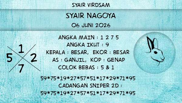 Syair Virdsam - Syair Nagoya