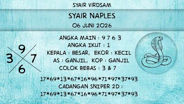 Syair Virdsam - Syair Naples
