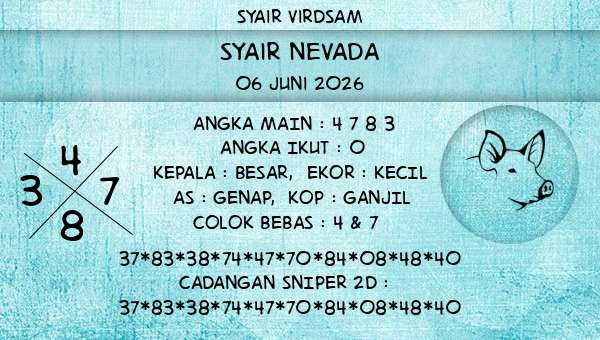 Syair Virdsam - Syair Nevada